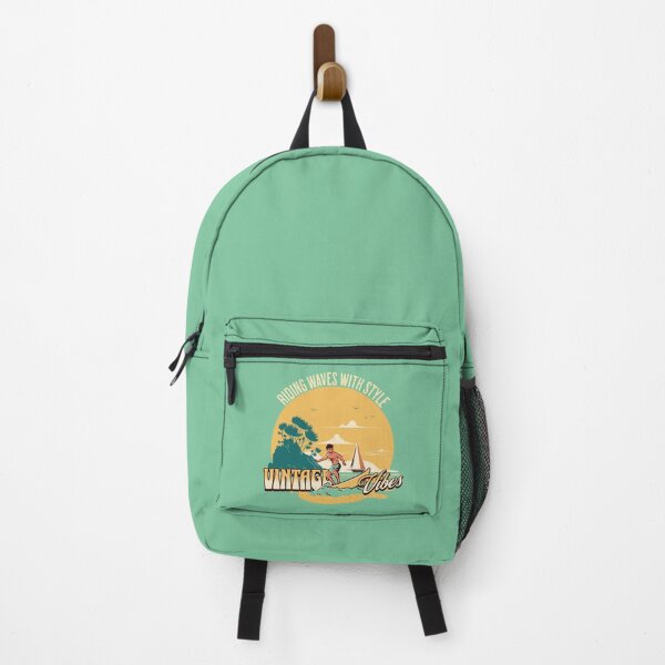 Item preview, Riding waves with style vintage vibes designed and sold by QuiteTees.