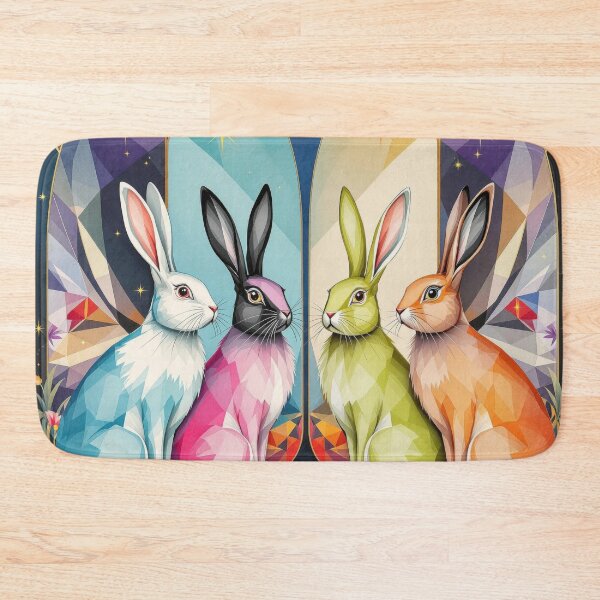 Item preview, Hare Hall of Mirrors designed and sold by HabitableMoons.