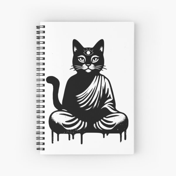 Artikel-Vorschau von Katze Yoga Wicca Auge, designt und verkauft von Ketsuruii shop.