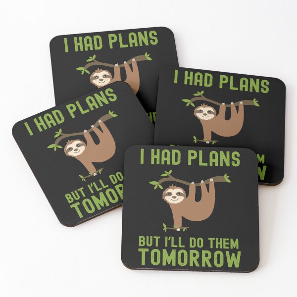 Item preview, I Had Plans… But I’ll Do Them Tomorrow Funny T-Shirt designed and sold by EvocatiVerse.