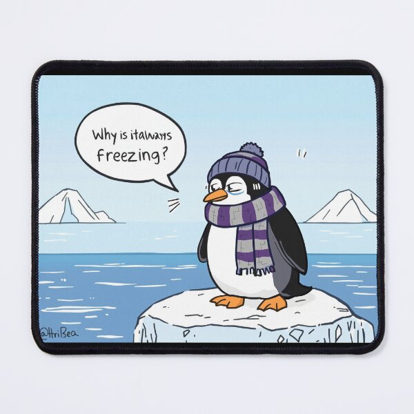 Item preview, Penguin Complaining About the Cold designed and sold by AlwaysHome.
