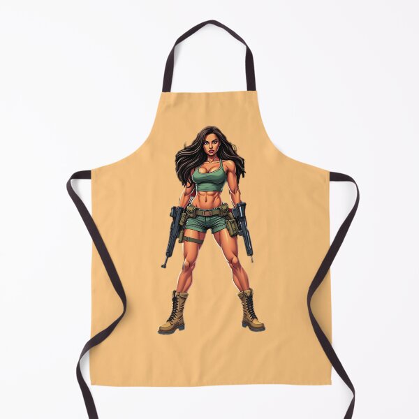 Item preview, Machine Gun Girl designed and sold by macadolie.