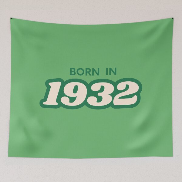 Item preview, Born In 1932 designed and sold by ArtCraftLab.