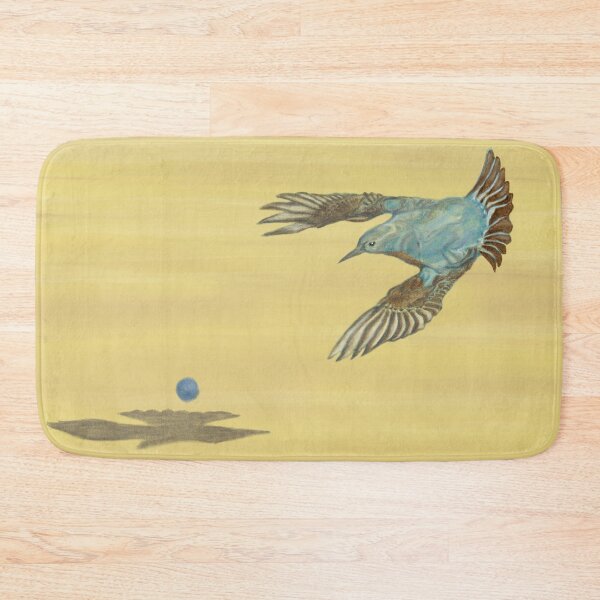 Item preview, An adorable blue bird at beautiful sunset designed and sold by greenPQBstudio.