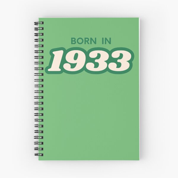 Item preview, Born In 1933 designed and sold by ArtCraftLab.