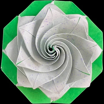 Artwork thumbnail, Origami Flower by Meo Design
