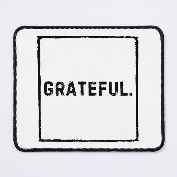 Item preview, GRATEFUL - Black Boxed - Motivational/ Inspirational quotes designed and sold by TishCO.