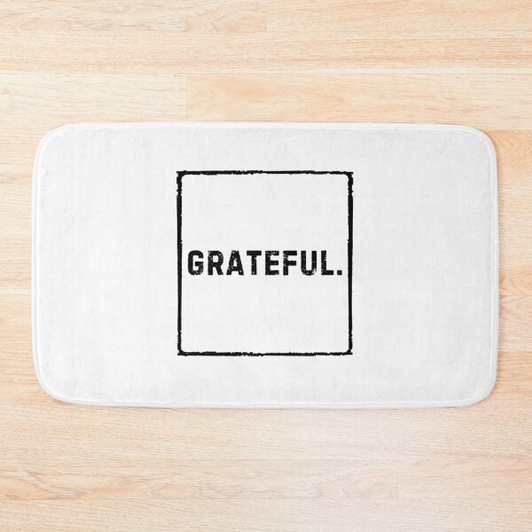 Item preview, GRATEFUL - Black Boxed - Motivational/ Inspirational quotes designed and sold by TishCO.