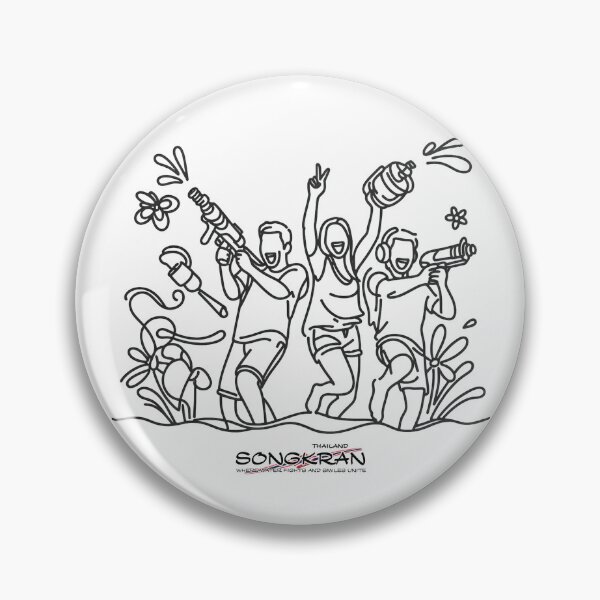 Item preview, Songkran : Where Water Fights and Smiles Unite designed and sold by Vanich-Panich.