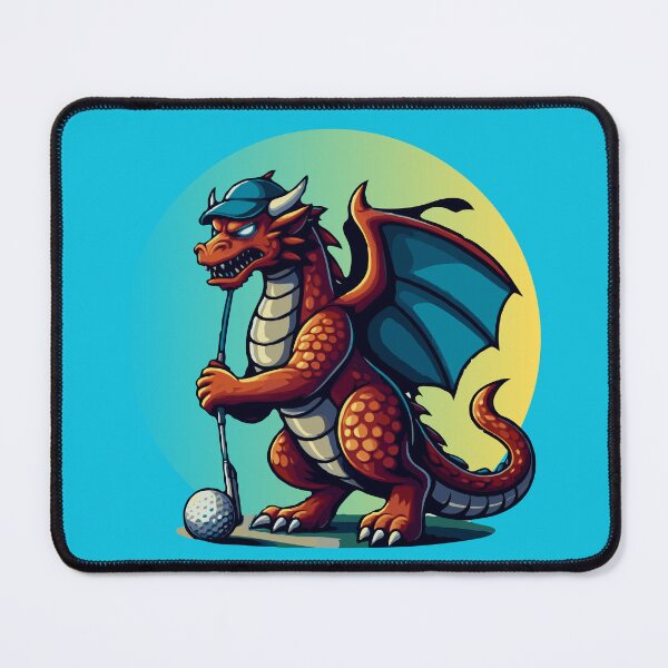 Item preview, Dragon Playing Golf designed and sold by McThingummy.