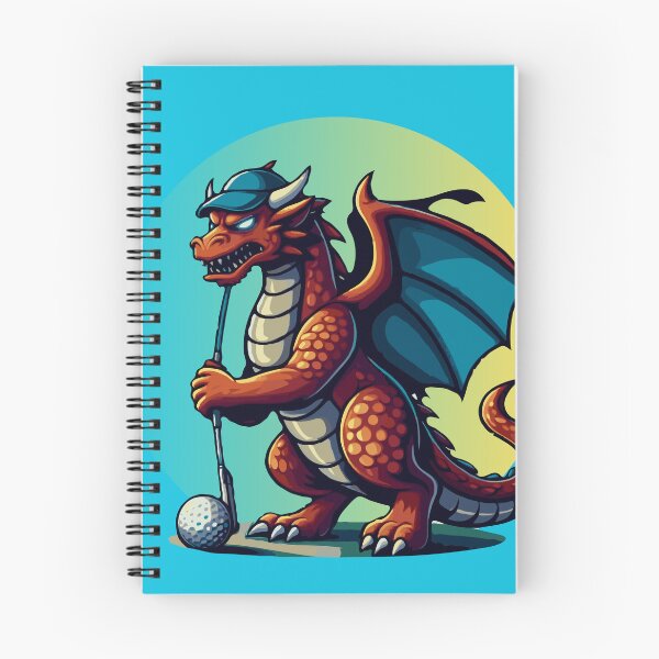Item preview, Dragon Playing Golf designed and sold by McThingummy.