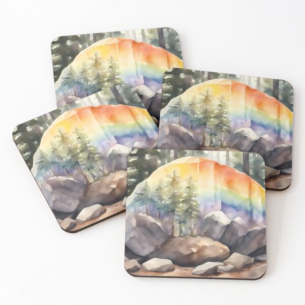 Item preview, Rainbow Crystal in Forest designed and sold by CalmnessbyChoice.