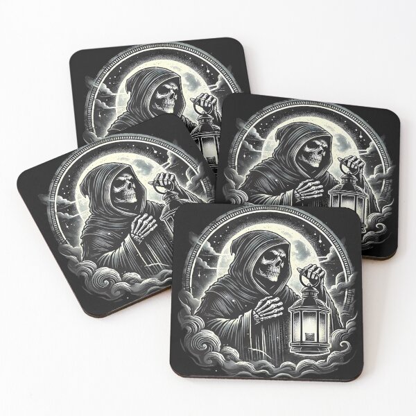 Item preview, The Reaper's Lantern designed and sold by Linework Studio.