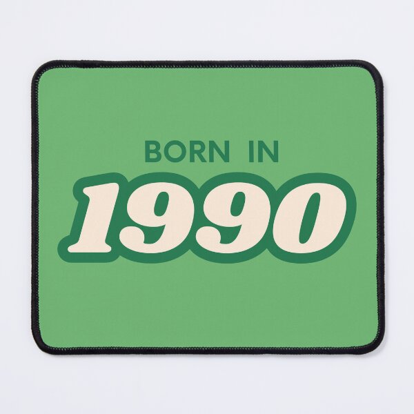 Item preview, Born In 1990 designed and sold by ArtCraftLab.