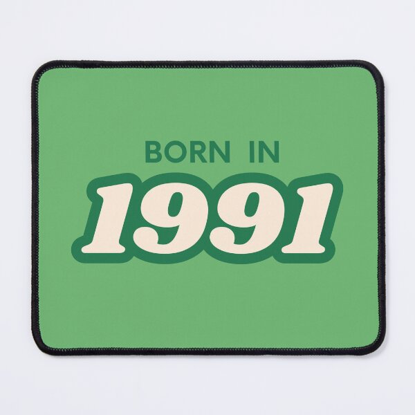 Item preview, Born In 1991 designed and sold by ArtCraftLab.