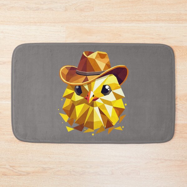 Item preview, cute chick with a stylish cowboy hat designed and sold by Kisho.