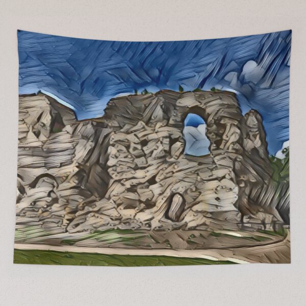 Aperçu de l'œuvre Mur de château en impasto créée et vendue par Fearless-Fox.