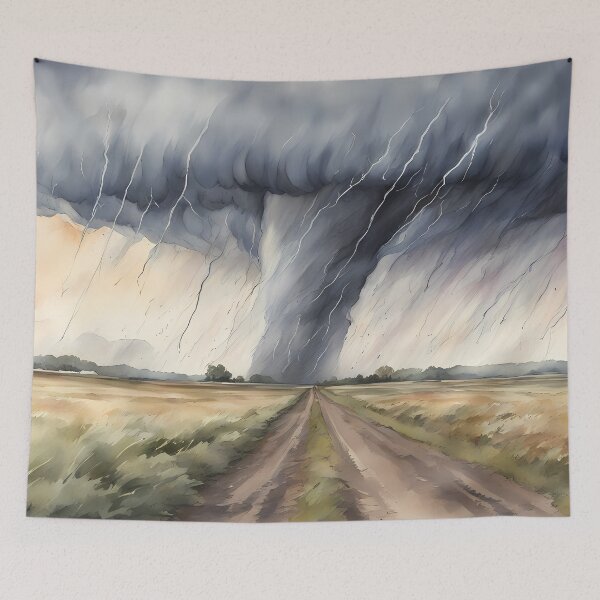 Item preview, Twister on Countryside Road designed and sold by CalmnessbyChoice.