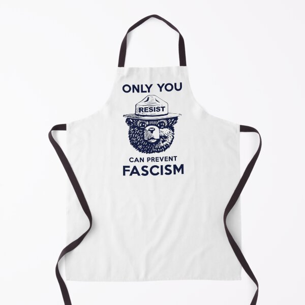 Item preview, Smokey Says Resist! Only You Can Prevent Fascism! (navy) designed and sold by Thelittlelord.