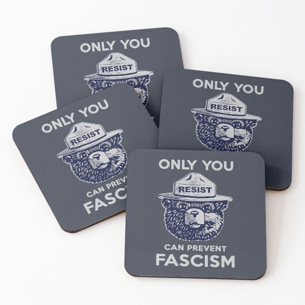 Item preview, Smokey Says Resist! Only You Can Prevent Fascism! designed and sold by Thelittlelord.