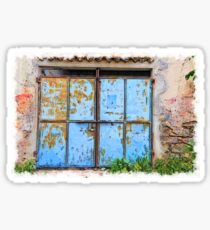 Doorway drawn Art Sticker