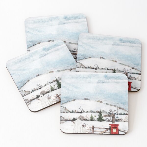 Item preview, Snow Post On Sundays designed and sold by katherineblower.