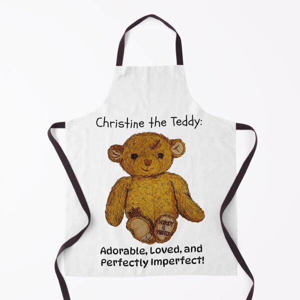 Item preview, Christine the Teddy: Adorable, Loved, and Perfectly Imperfect! designed and sold by Sibyl-Arts.