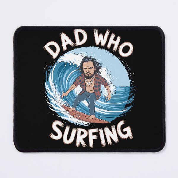 Item preview, Dad Who Surfing – Retro Vintage Surfboard Rider Gift designed and sold by AP_1979.