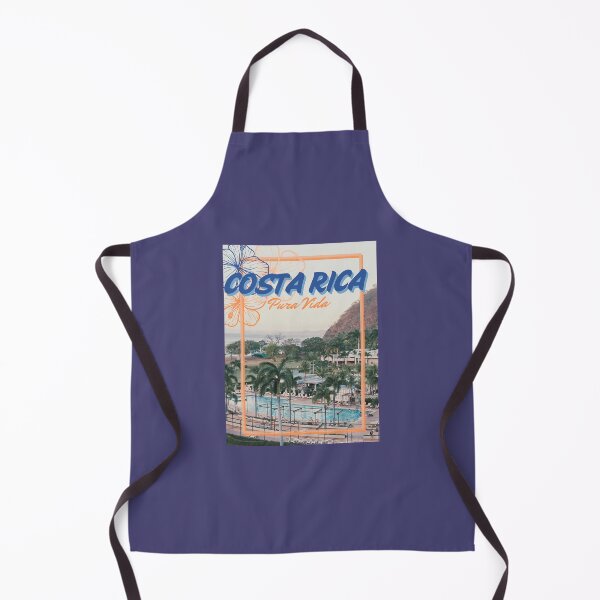 Item preview, Costa Rica vintage resort poaster designed and sold by BasicArtChick.