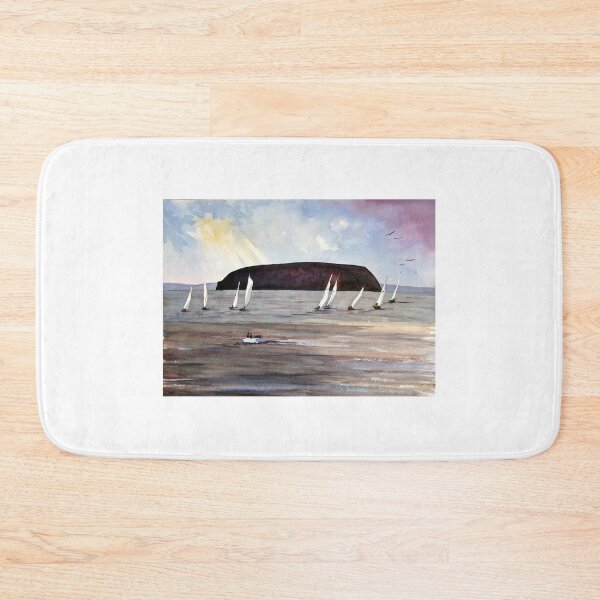 Item preview, “In the Lee of the Wind” - Yacht Regatta, Burnham-on-Sea, Somerset, with Steepholm Island designed and sold by timsmith.