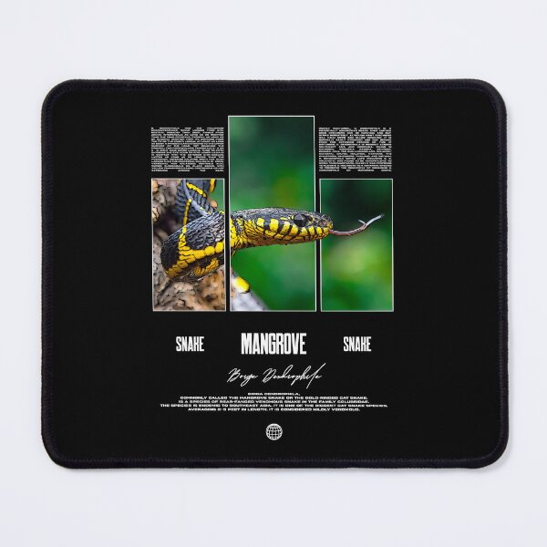 Item preview, Mangrove Snake Modern Streetwear Reptile Keeper designed and sold by JRRTs.