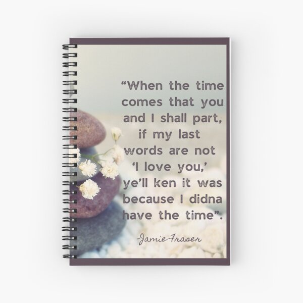 Item preview, Outlander : Citation de Jamie Fraser : Je t'aime designed and sold by dealchica.