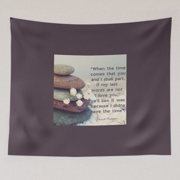 Item preview, Outlander: Jamie Fraser Quote: I Love You designed and sold by dealchica.