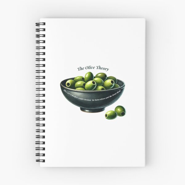 Item preview, The Olive Theory – Funny Relationship Quote designed and sold by cerasellashop.