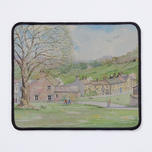 Item preview, The Village Green, West Burton, the Yorkshire Dales designed and sold by timsmith.