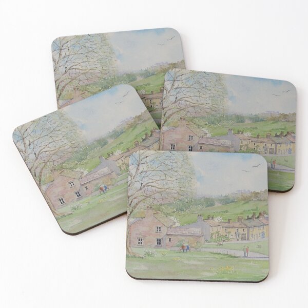 Item preview, The Village Green, West Burton, the Yorkshire Dales designed and sold by timsmith.