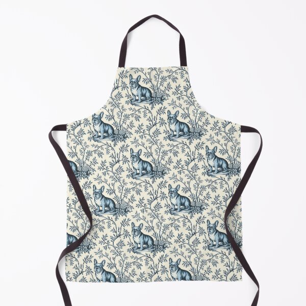 Item preview, Toile de Jouy French Bulldog designed and sold by RachelRebel.
