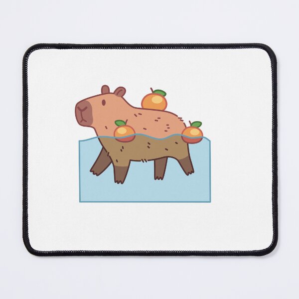 Item preview, Capybara Swimming with Oranges on Its Back designed and sold by Polarisofficial.