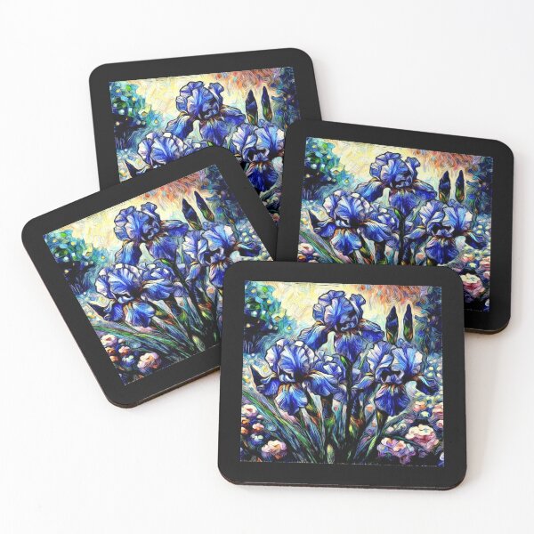 Item preview, Blue Iris The Flower #4 designed and sold by Helios Be. Lavsh.