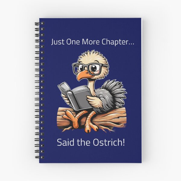 Item preview,  Funny produTRUSIA Rct of SEADING BOOk- Ostrich Lost in a Good Book – No Interruptions! designed and sold by Gadget80.