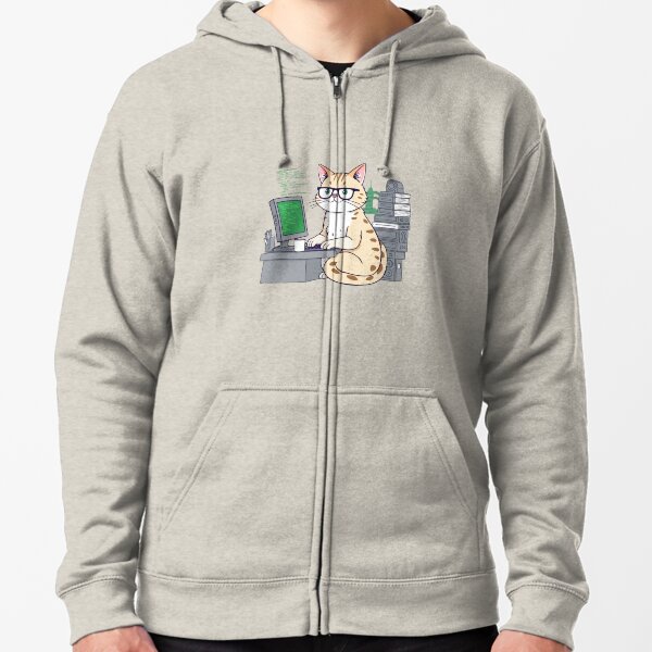 Item preview, Cat Developer – The Coding Feline Design designed and sold by UAcomix.