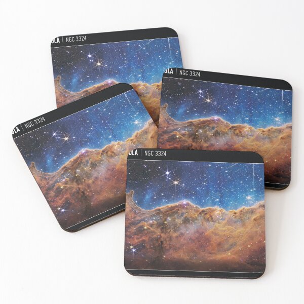 Item preview, Cosmic Cliffs in the Carina Nebula, NASA James Webb Space Telescope designed and sold by Mauswohn.
