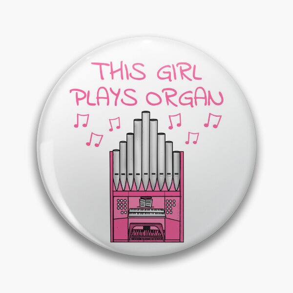 Item preview, Church Organist, This Girl Plays Organ, Female Musician designed and sold by doodlerob.