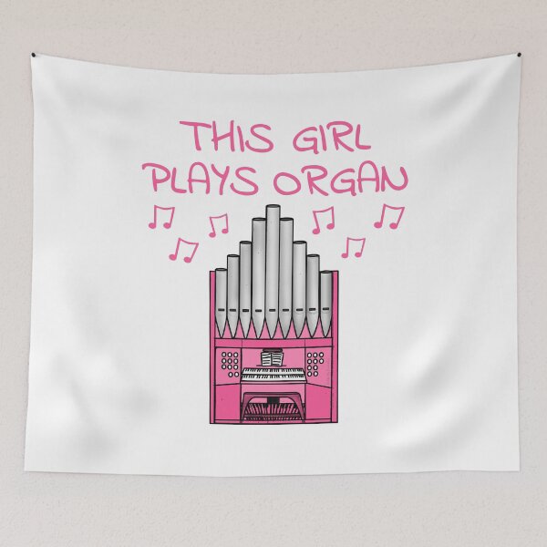 Item preview, Church Organist, This Girl Plays Organ, Female Musician designed and sold by doodlerob.