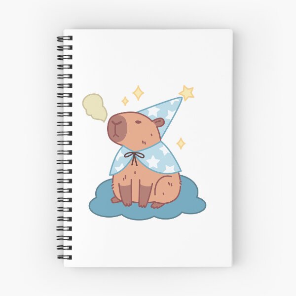 Item preview, Magician Capybara Sitting on a Cloud designed and sold by Polarisofficial.