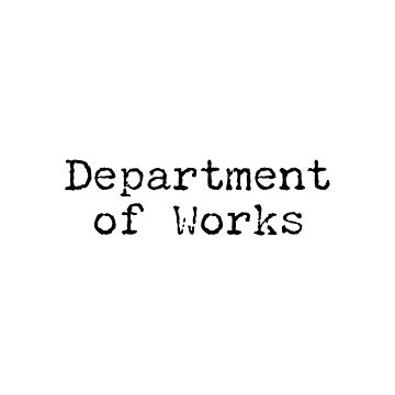 Artwork thumbnail, Department of Works by Cartoon Gravity