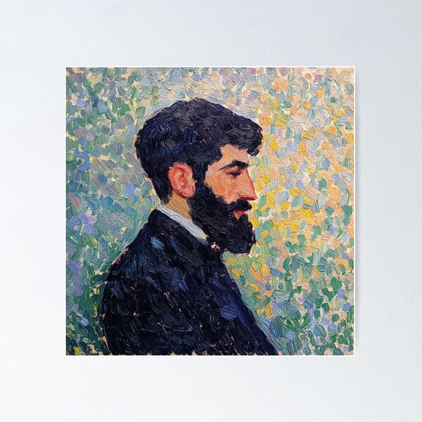 Item preview, Claude Debussy | Post-impressionist painting style designed and sold by ComicsFactory.