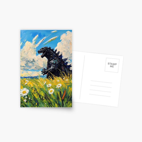 Item preview, Godzilla in the Meadow designed and sold by NatureStyle555.