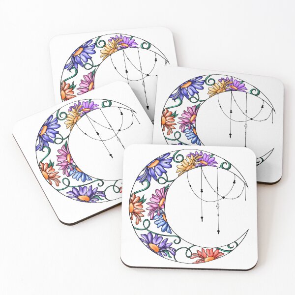 Item preview, Floral Crescent Update designed and sold by lezell.