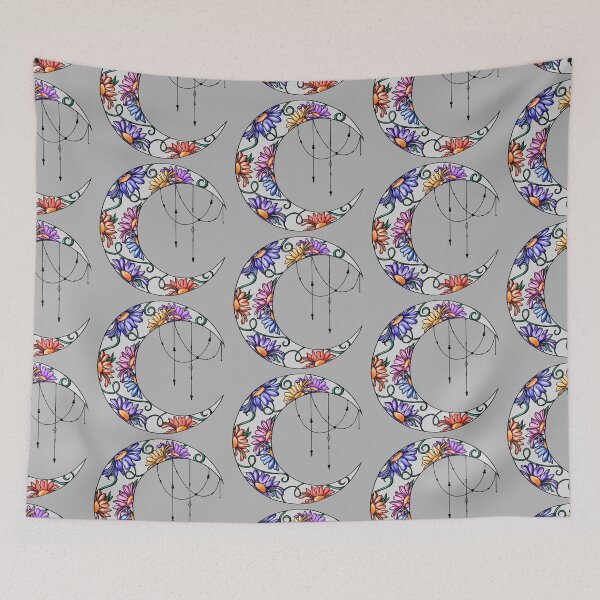 Item preview, Floral Crescent Update designed and sold by lezell.